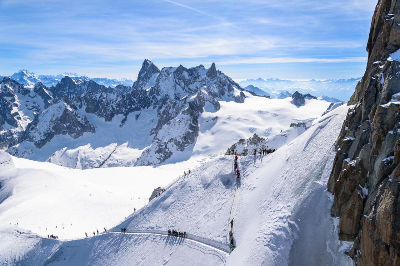 Appartement Le Carlaveyron - Happy Rentals Les Houches Bagian luar foto
