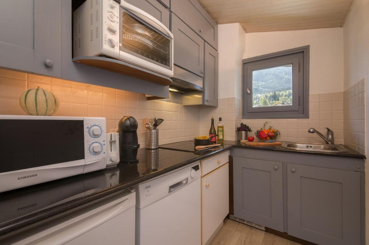 Appartement Le Carlaveyron - Happy Rentals Les Houches Bagian luar foto